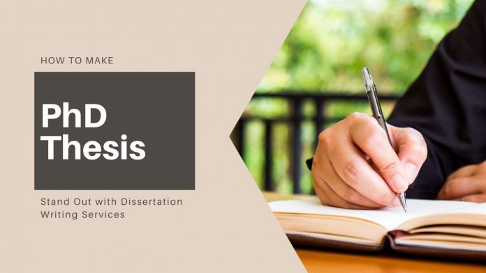 Dissertation Writing Services for Phd