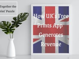 how uk free photo prints make money