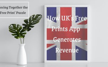 how uk free photo prints make money
