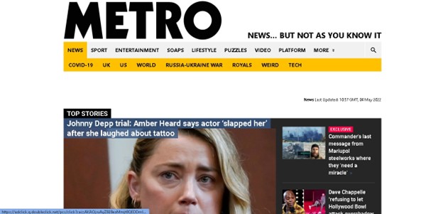 metro news blog to get featured in