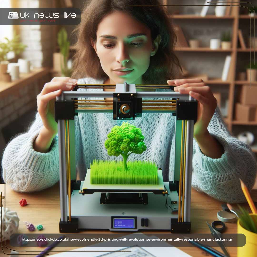 Eco-friendly 3D Printing for Environmentally Responsible Manufacturing