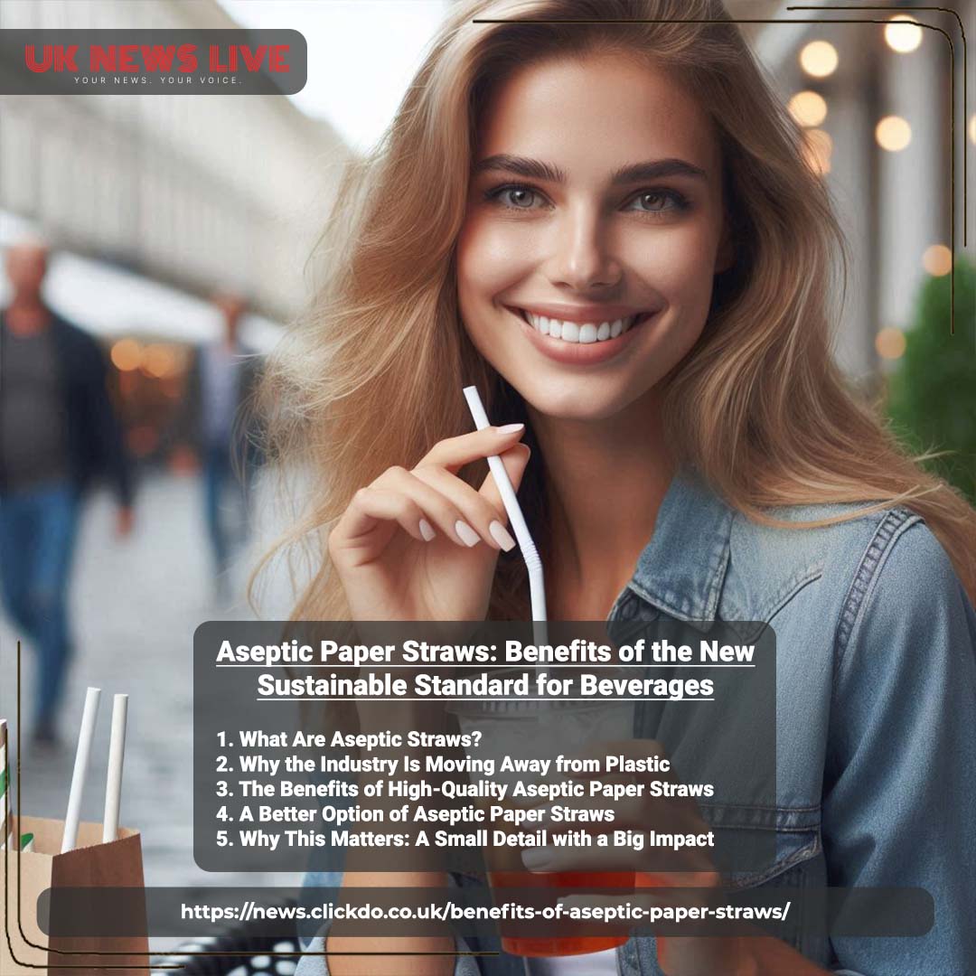Aseptic Paper Straws: The New Sustainable Beverage Standard