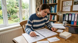 student-using-flashcards-for-active-recall-during-gcse-revision-session