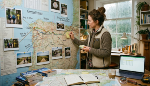 a-travel-specialist-planning-a-detailed-hiking-itinerary-on-a-large-wall-map