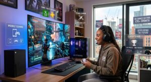gamer-playing-on-a-modern-gaming-setup
