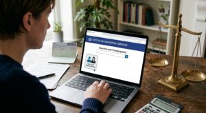 person-using-a-laptop-to-search-for-official-legal-aid-information